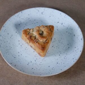 classic cookies on the white plate