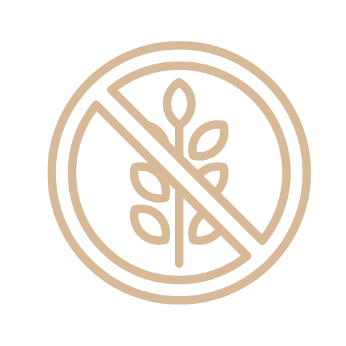 symbol of Trinity cookies being gluten free